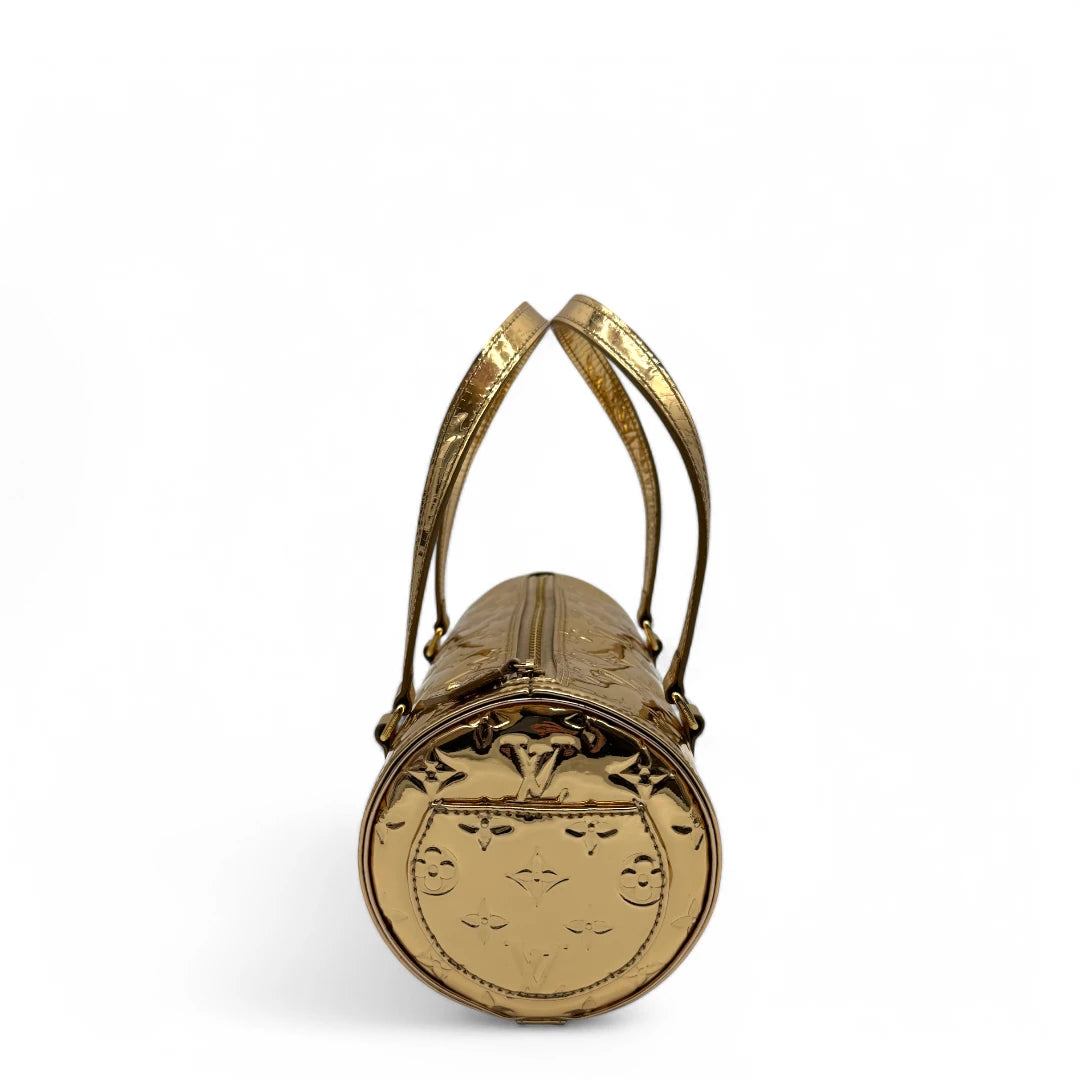 Louis Vuitton handbag Papillon 28 Miroir gold