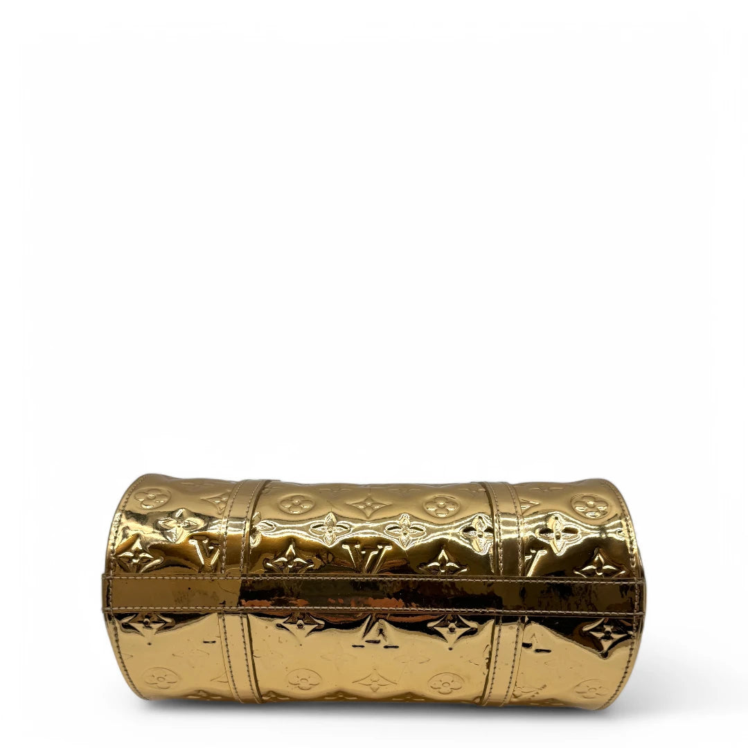 Louis Vuitton handbag Papillon 28 Miroir gold