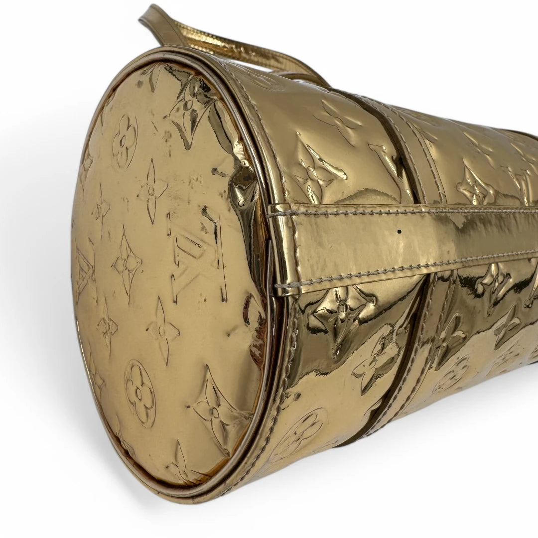 Louis Vuitton handbag Papillon 28 Miroir gold