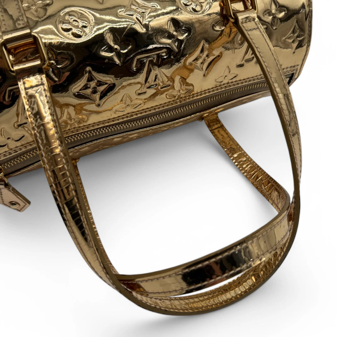 Louis Vuitton handbag Papillon 28 Miroir gold