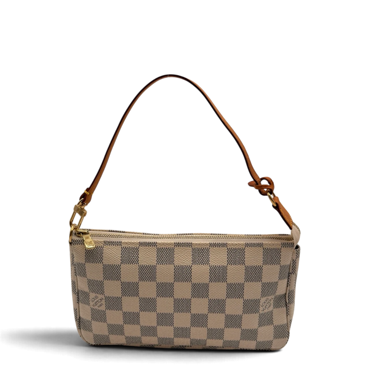 Louis Vuitton Pochette Accessoires Damier Azur weiß