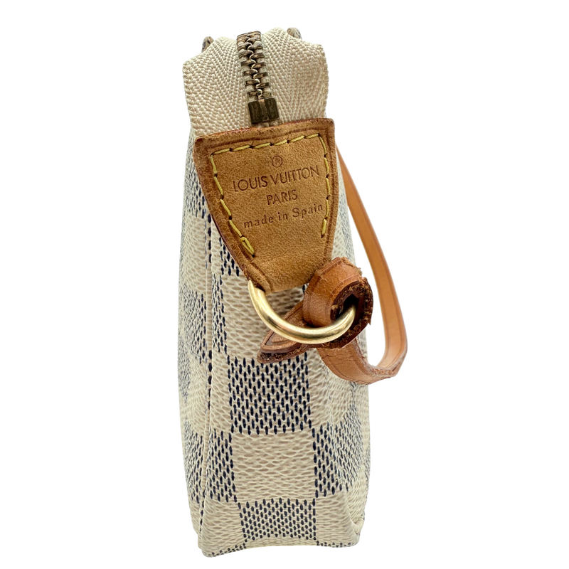 Pochette Accessories Damier Azur