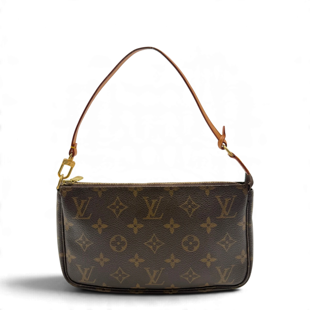 Louis Vuitton Pochette Accessoires monogram braun – Gesamtansicht