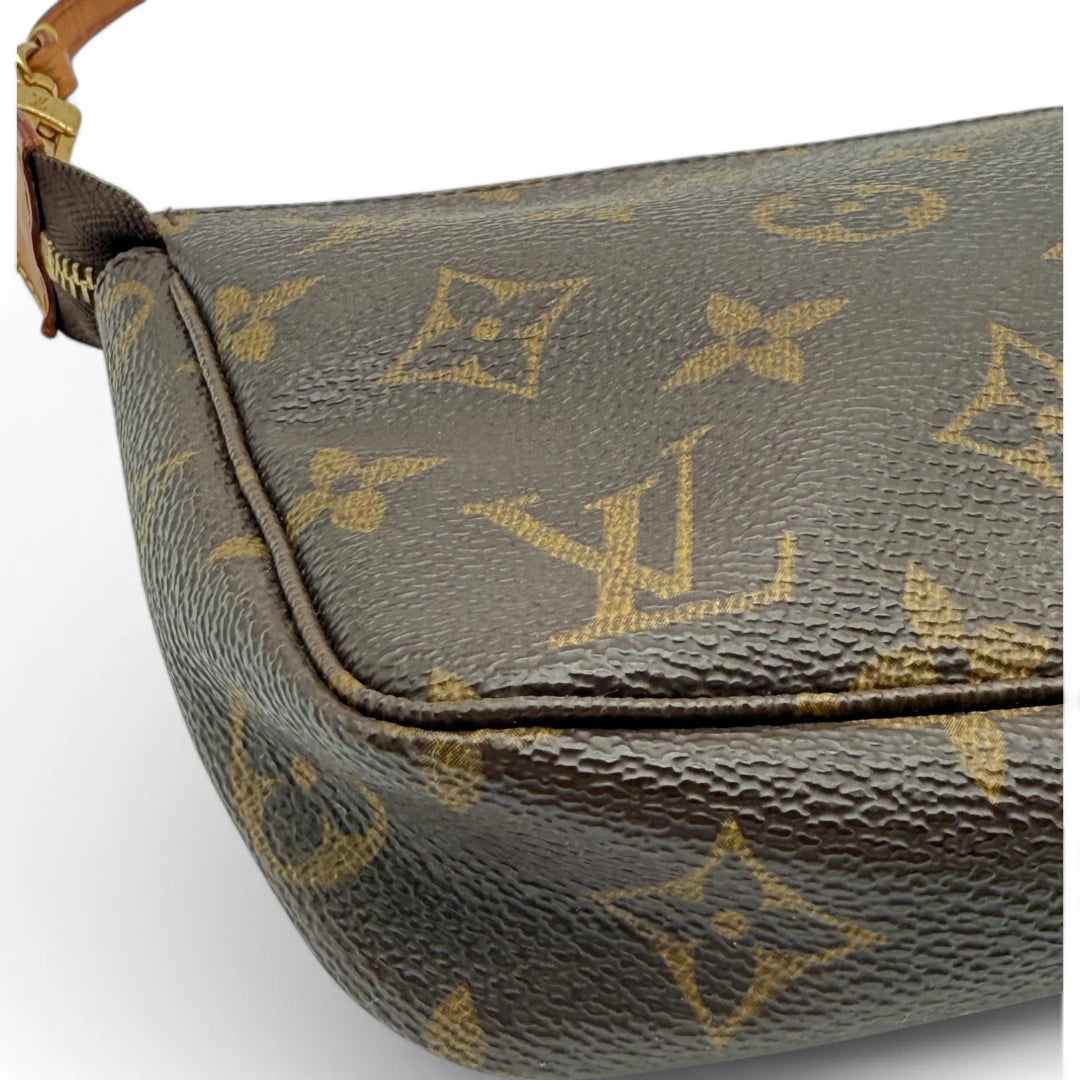 Louis Vuitton Pochette Accessories monogram brown