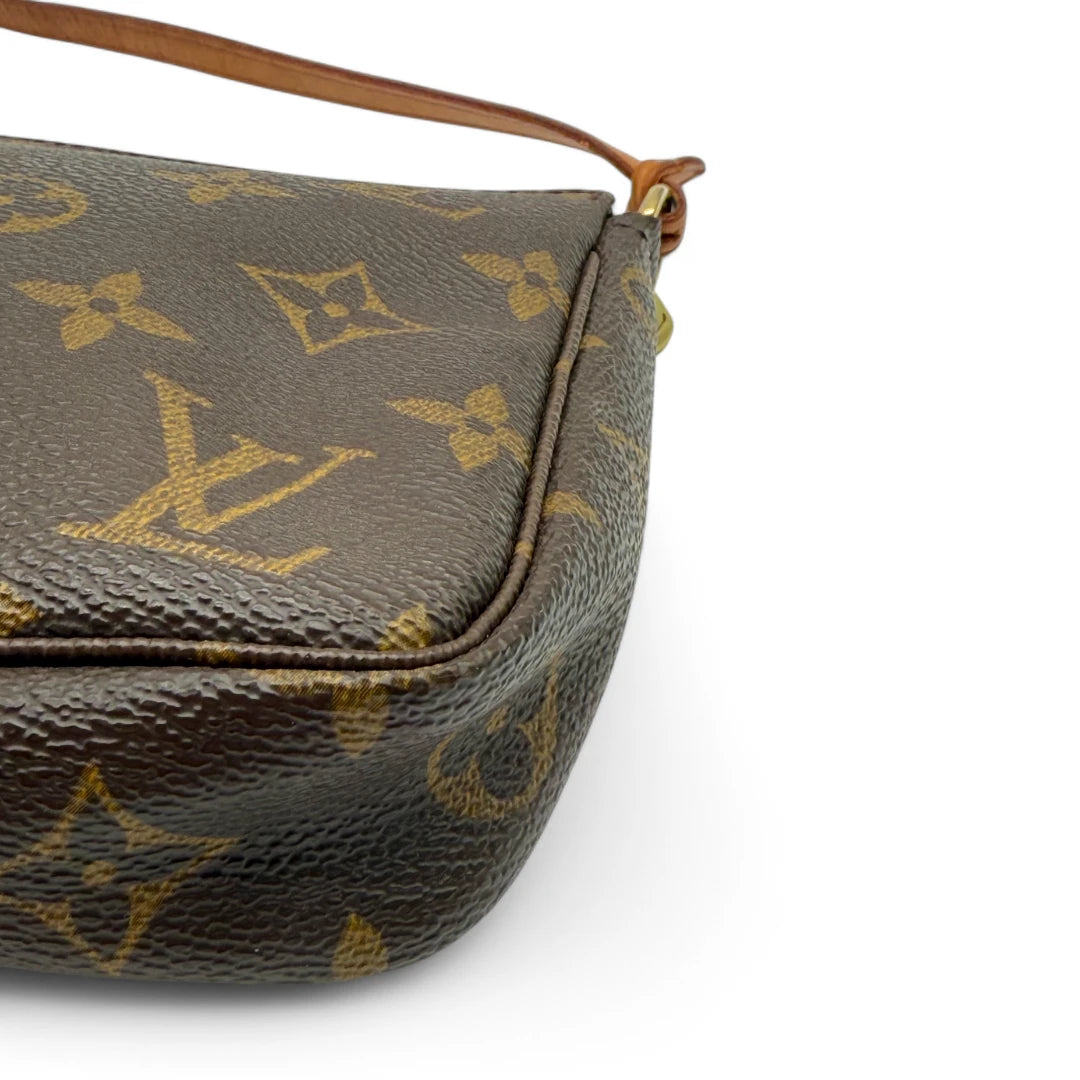 Louis Vuitton Pochette Accessories monogram brown