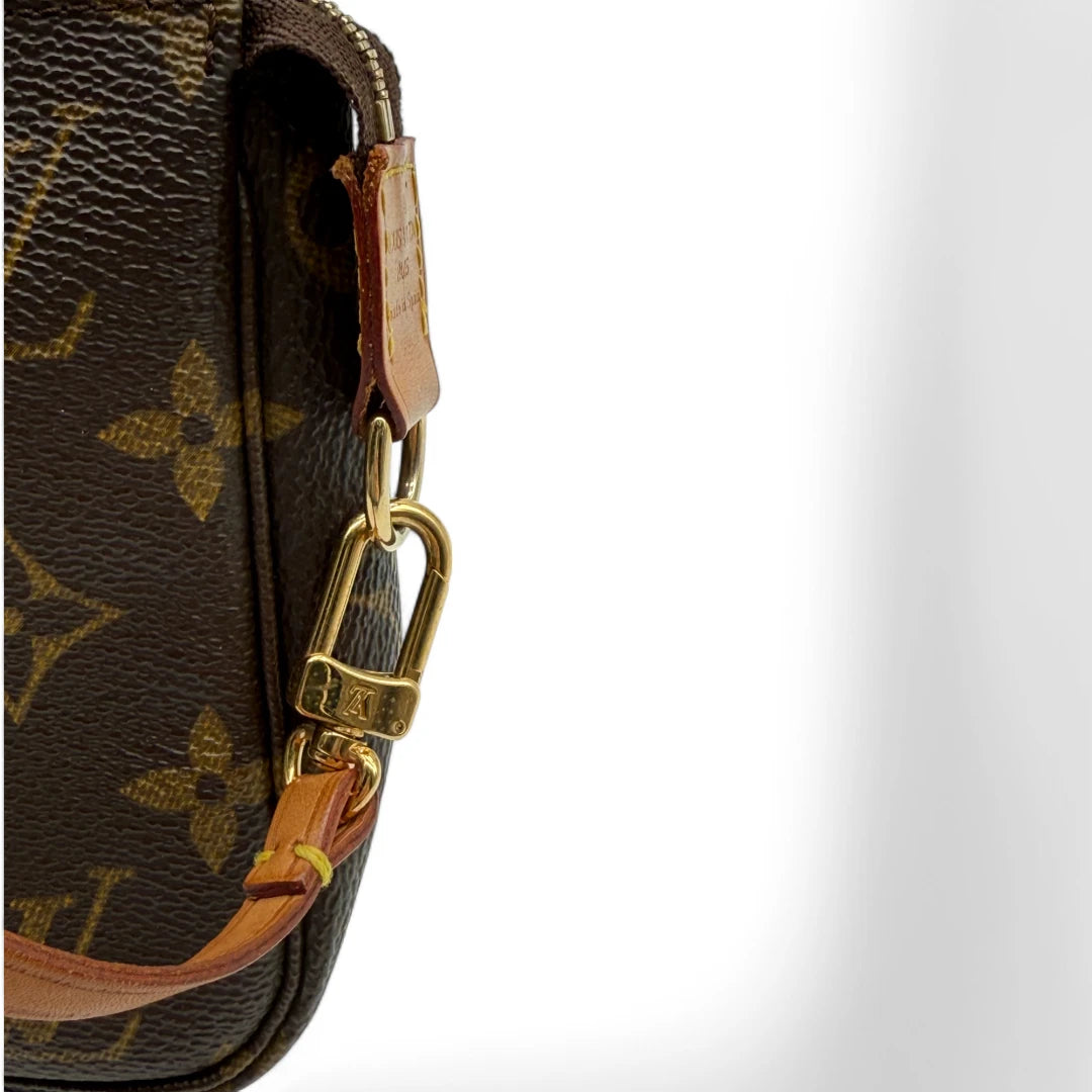 Louis Vuitton Pochette Accessories monogram brown