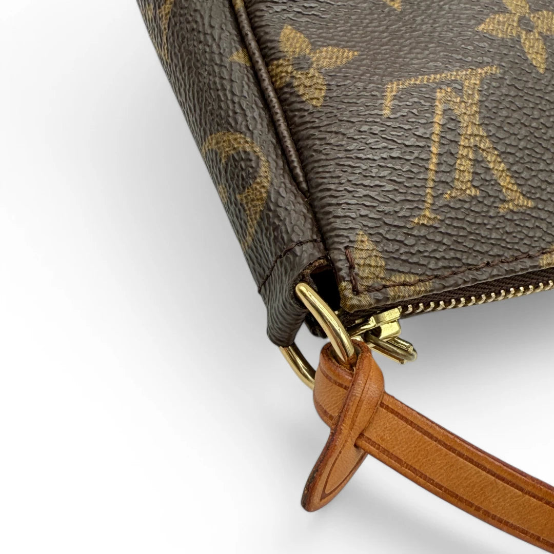 Louis Vuitton Pochette Accessories monogram brown