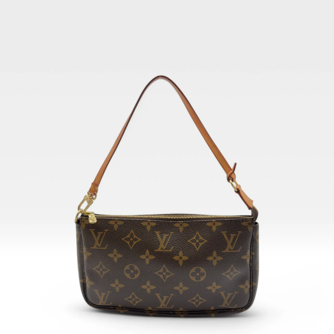 Louis Vuitton Pochette Accessories monogram brown