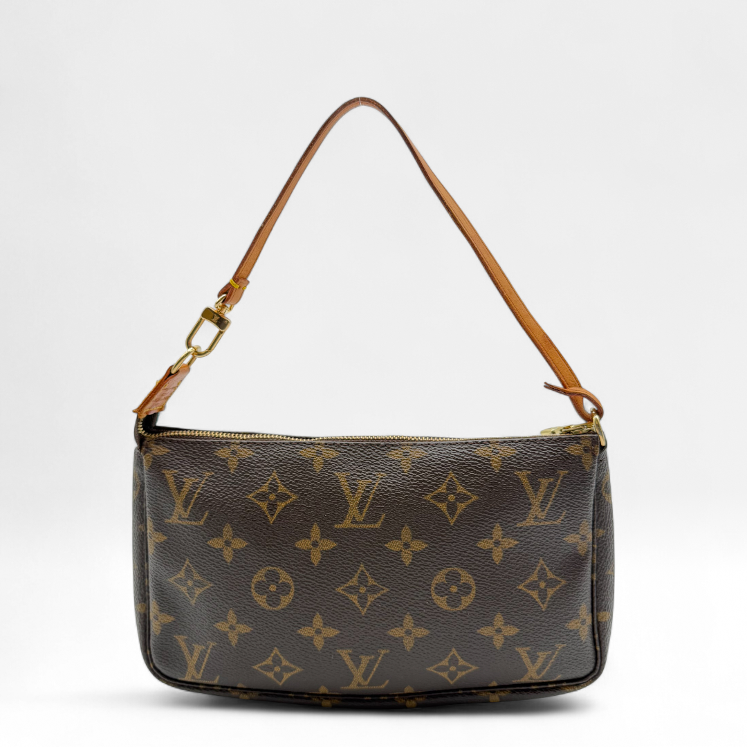 Louis Vuitton Pochette Accessories monogram brown