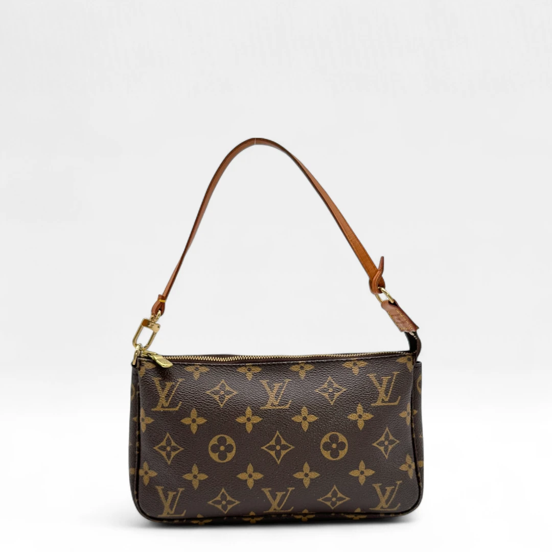Louis Vuitton Pochette Accessories monogram brown