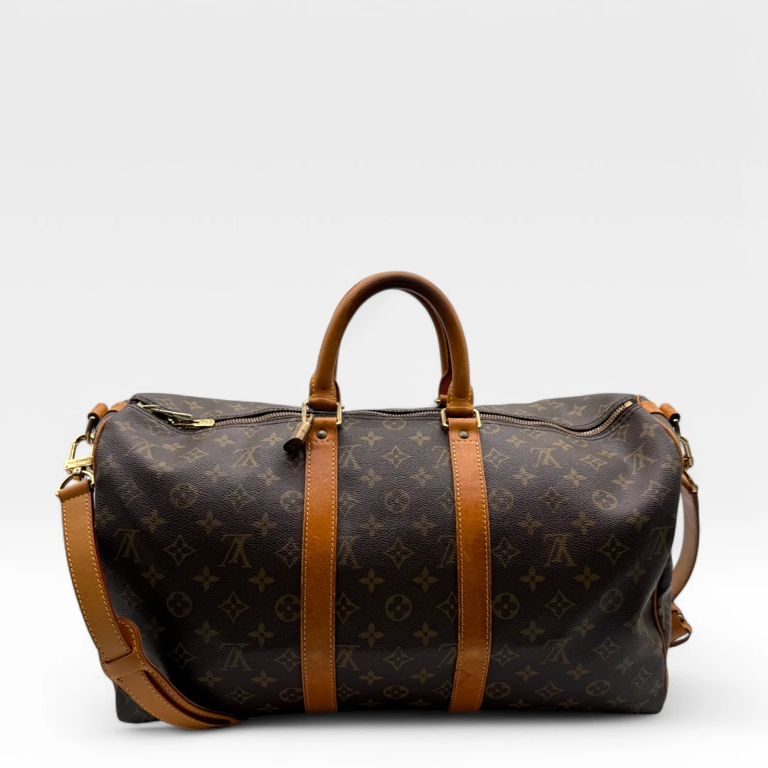 Louis Vuitton Reisetasche Keepall 45 braun