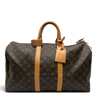 Louis Vuitton Reisetasche Keepall 45 monogram braun