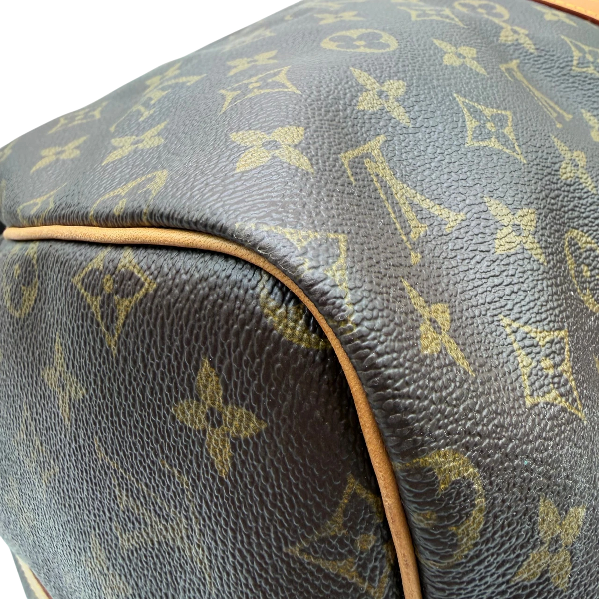 Louis Vuitton Reisetasche Keepall 55 Bandoulière monogram braun