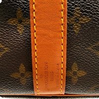 Louis Vuitton Reisetasche Keepall 60 Bandouliére monogram braun