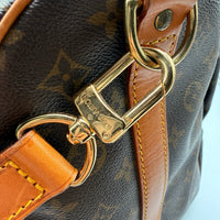 Louis Vuitton Reisetasche Keepall 60 Bandouliére monogram braun