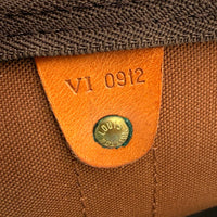 Louis Vuitton Reisetasche Keepall 60 Bandouliére monogram braun