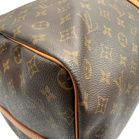 Louis Vuitton Reisetasche Keepall 60 Bandouliére monogram braun