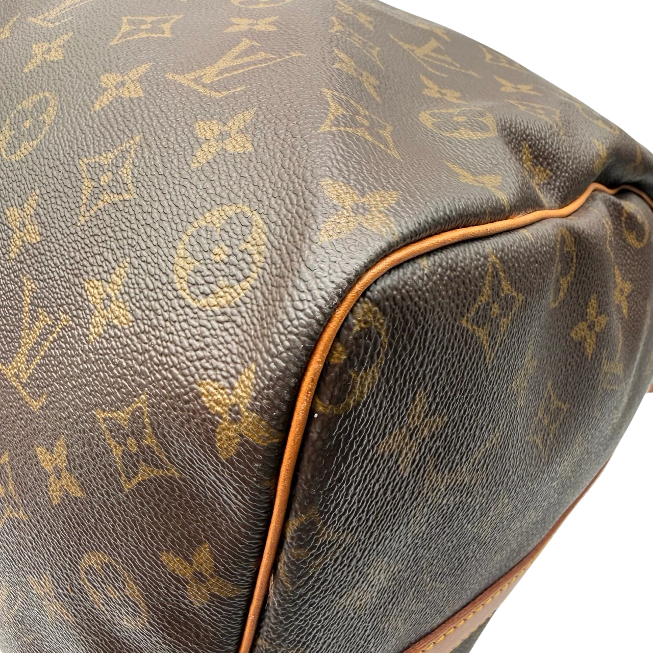 Louis Vuitton Reisetasche Keepall 60 Bandouliére monogram braun