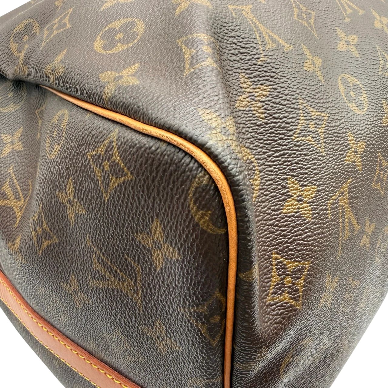 Louis Vuitton Reisetasche Keepall 60 Bandouliére monogram braun