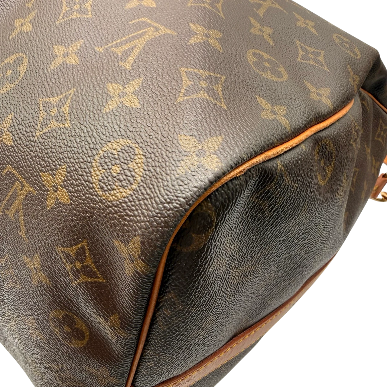 Louis Vuitton Reisetasche Keepall 60 Bandouliére monogram braun