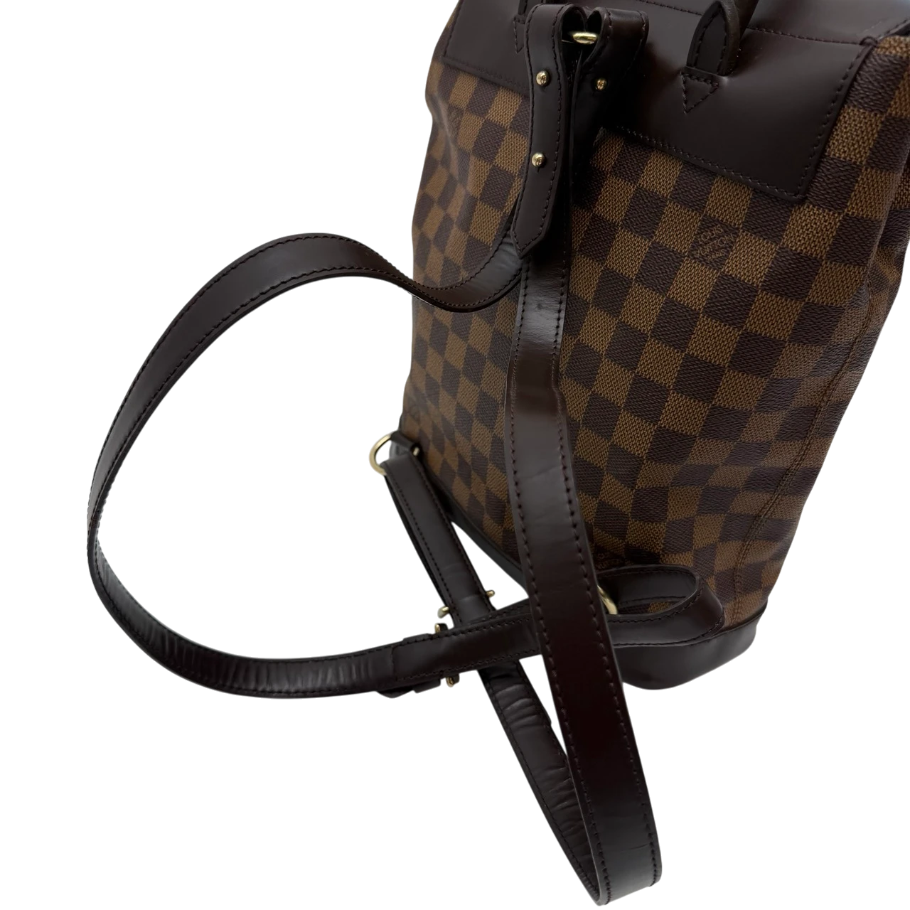 Louis Vuitton Rucksack Soho Damier Ebene braun
