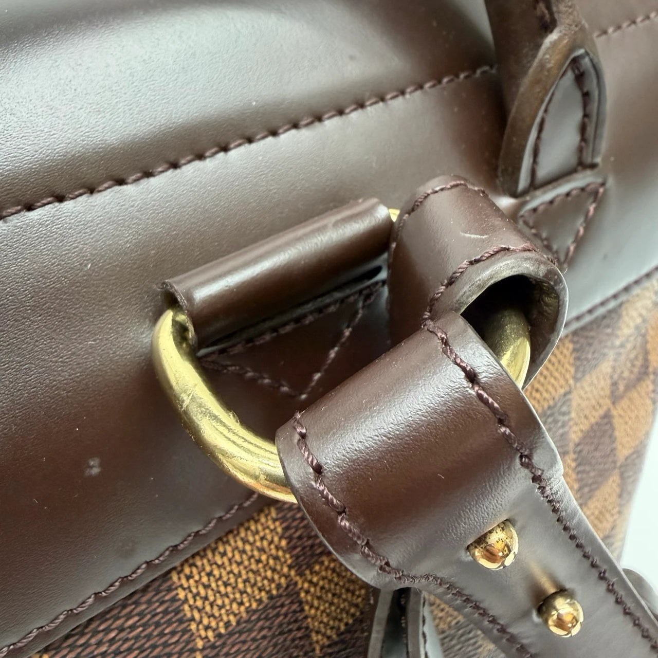 Louis Vuitton Rucksack Soho Damier Ebene braun