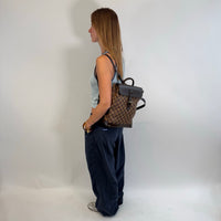 Louis Vuitton Rucksack Soho Damier Ebene braun