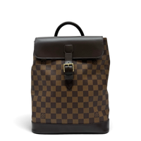 Louis Vuitton Rucksack Soho Damier Ebene braun