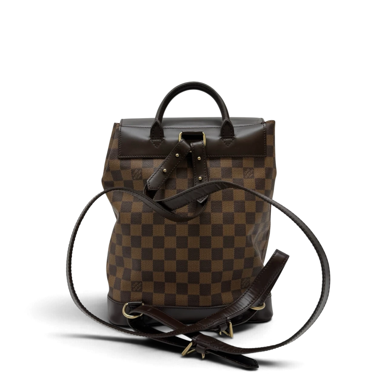 Louis Vuitton Rucksack Soho Damier Ebene braun
