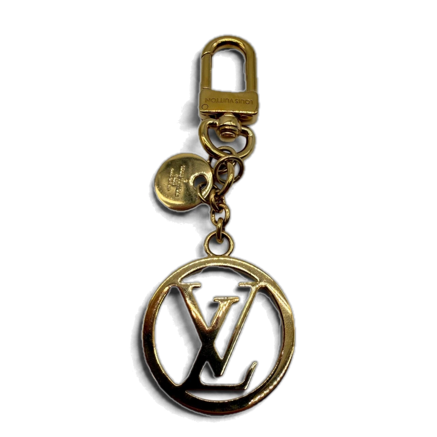 Louis Vuitton Keyring With LV Logo