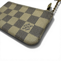 Louis Vuitton Key Pouch Damier Azur