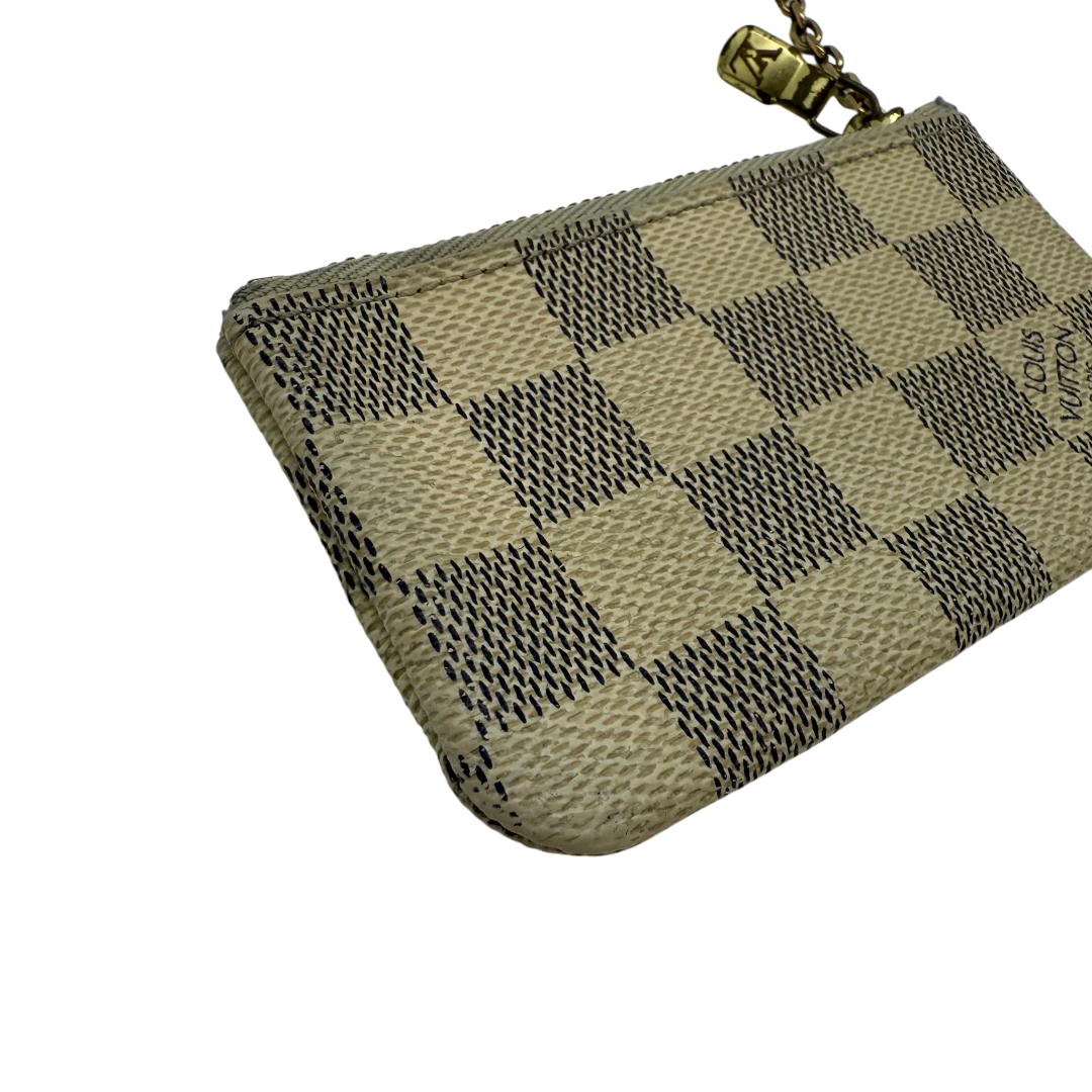 Louis Vuitton Key Pouch Damier Azur
