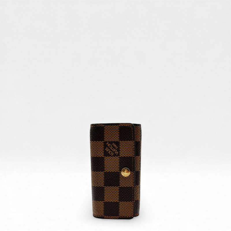 Étui à clés Damier Multicle, marron uni
