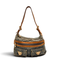 Louis Vuitton Schultertasche Baggy PM monogram blau