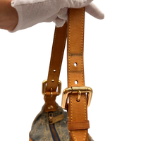 Louis Vuitton Schultertasche Baggy PM monogram blau