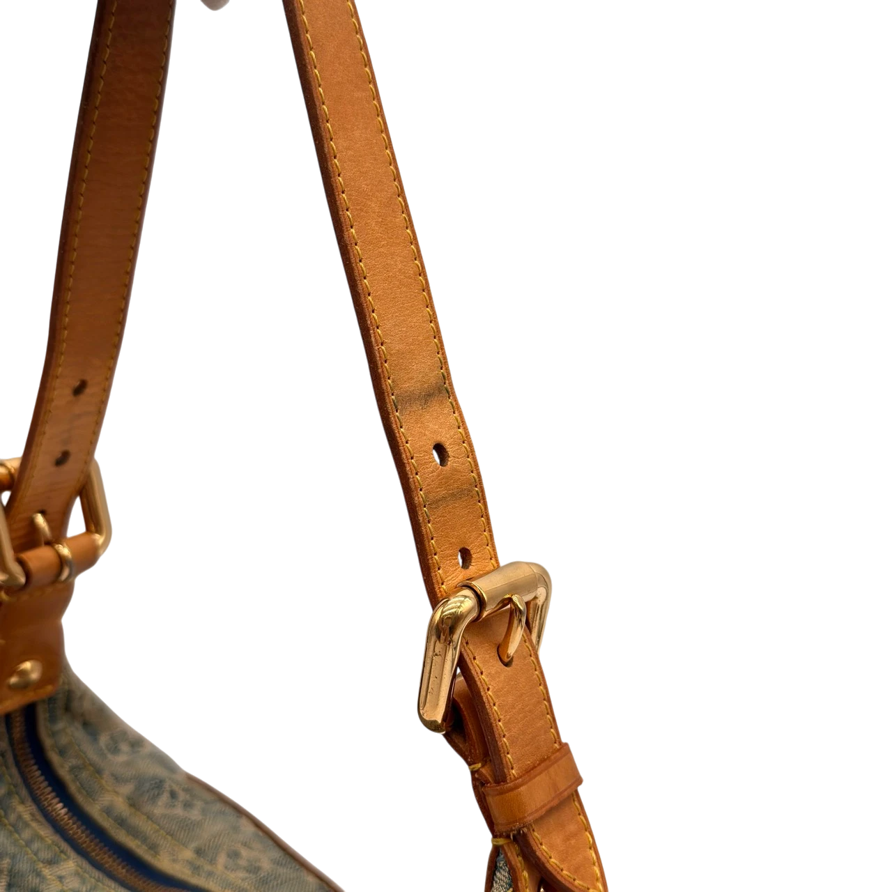 Louis Vuitton Schultertasche Baggy PM monogram blau