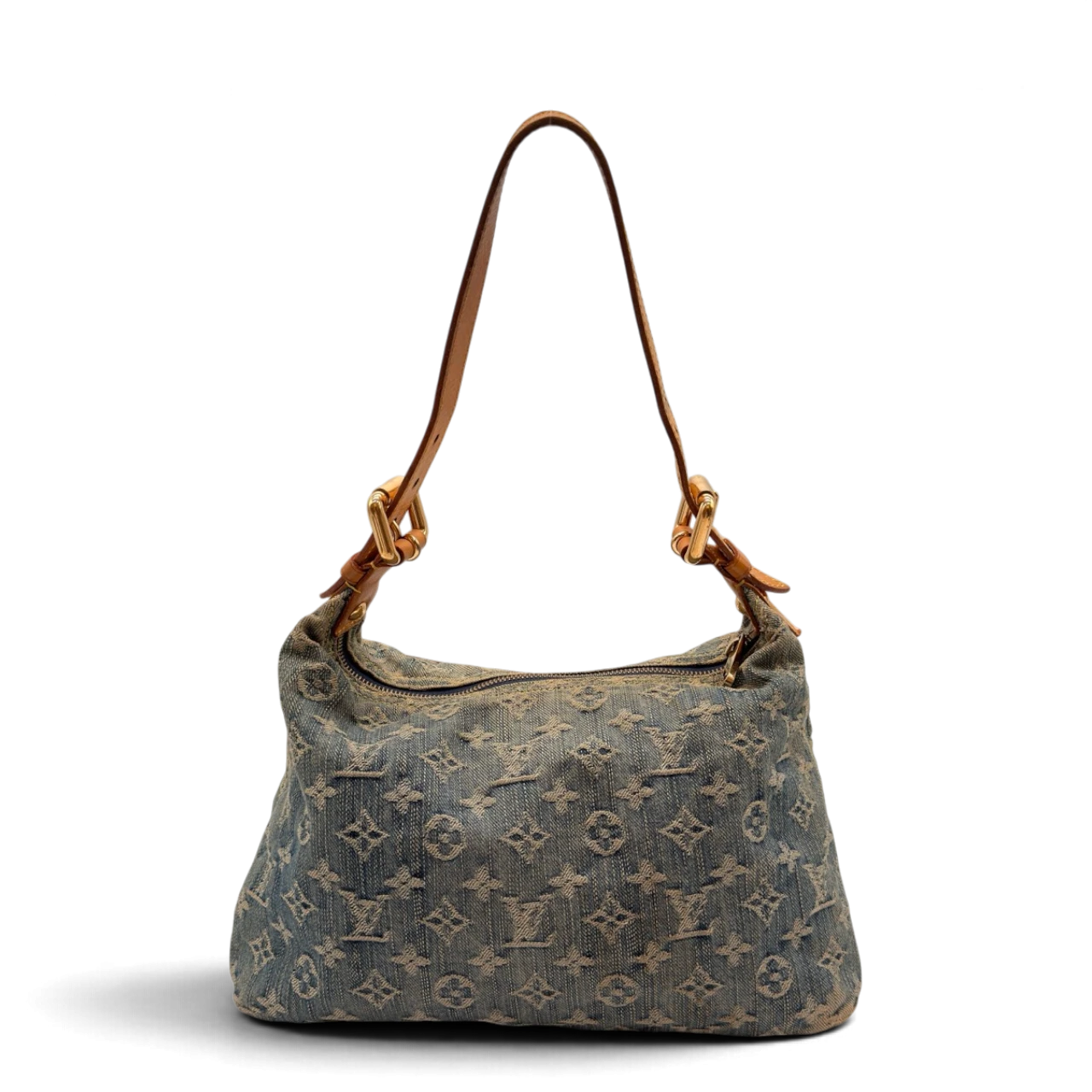 Louis Vuitton Schultertasche Baggy PM monogram blau