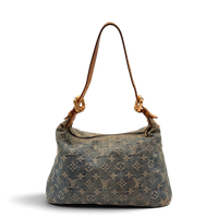 Louis Vuitton Schultertasche Baggy PM monogram blau