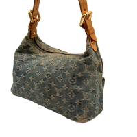 Louis Vuitton Schultertasche Baggy PM monogram blau