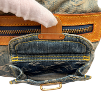 Louis Vuitton Schultertasche Baggy PM monogram blau
