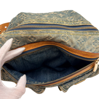 Louis Vuitton Schultertasche Baggy PM monogram blau