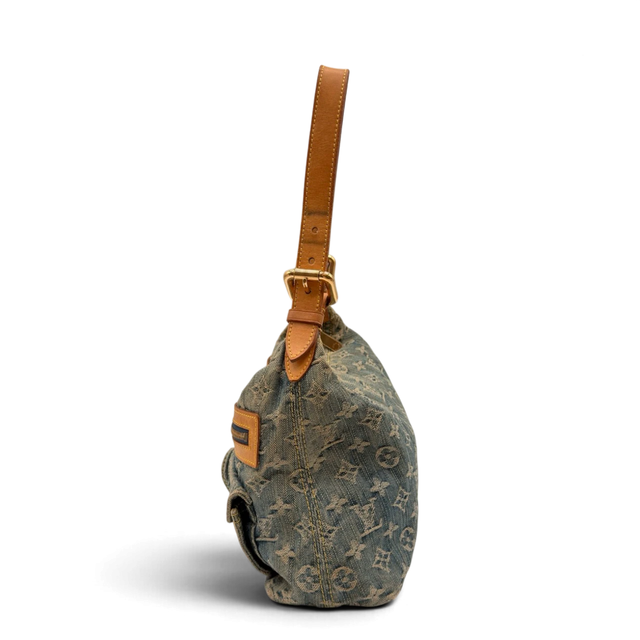 Louis Vuitton Schultertasche Baggy PM monogram blau