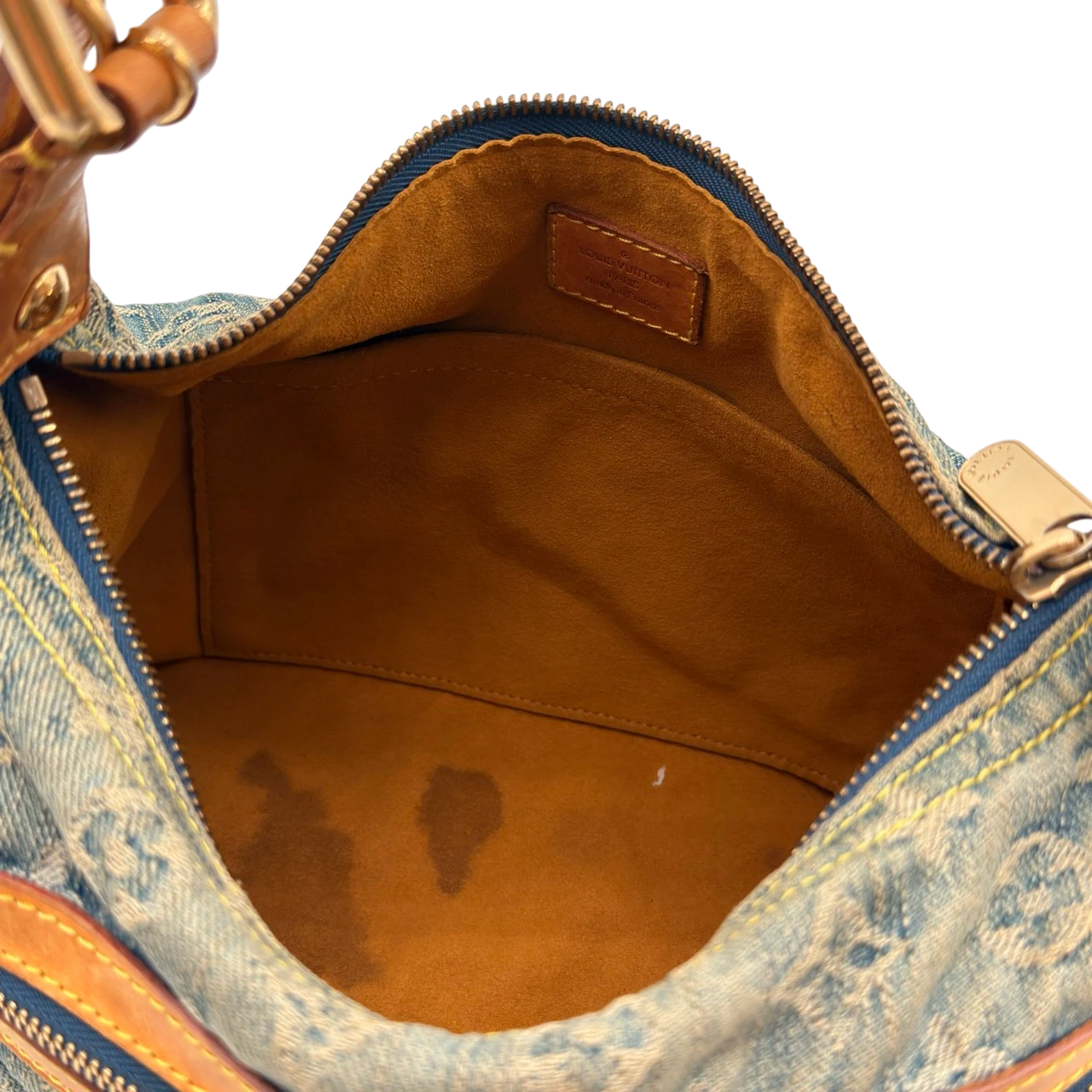 Louis Vuitton Schultertasche Baggy PM monogram blau