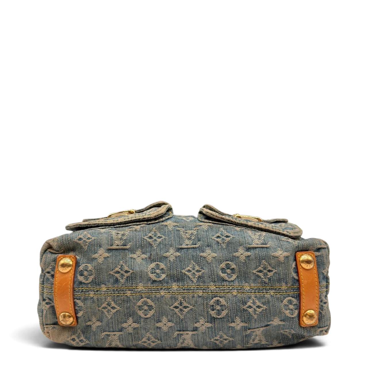 Louis Vuitton Schultertasche Baggy PM monogram blau