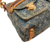 Louis Vuitton Schultertasche Baggy PM monogram blau