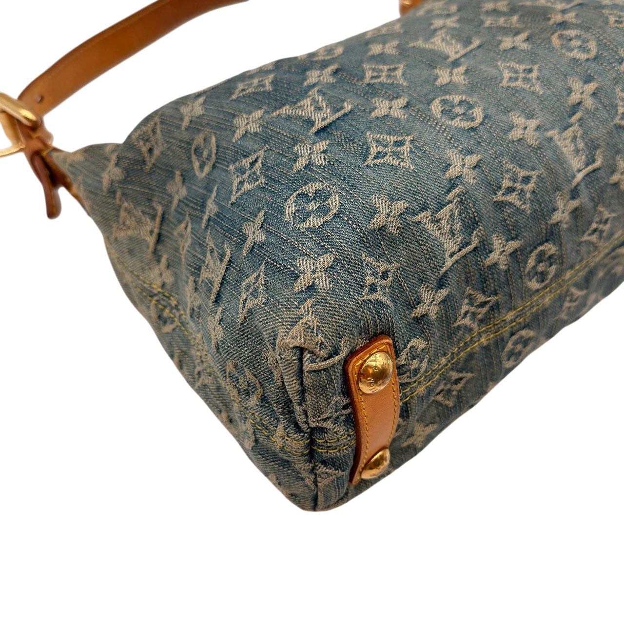 Louis Vuitton Schultertasche Baggy PM monogram blau