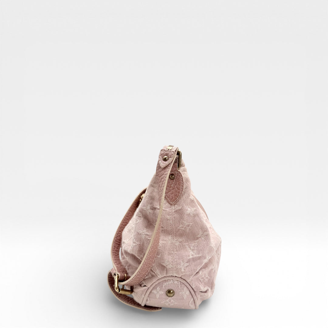 Schultertasche Baggy Denim