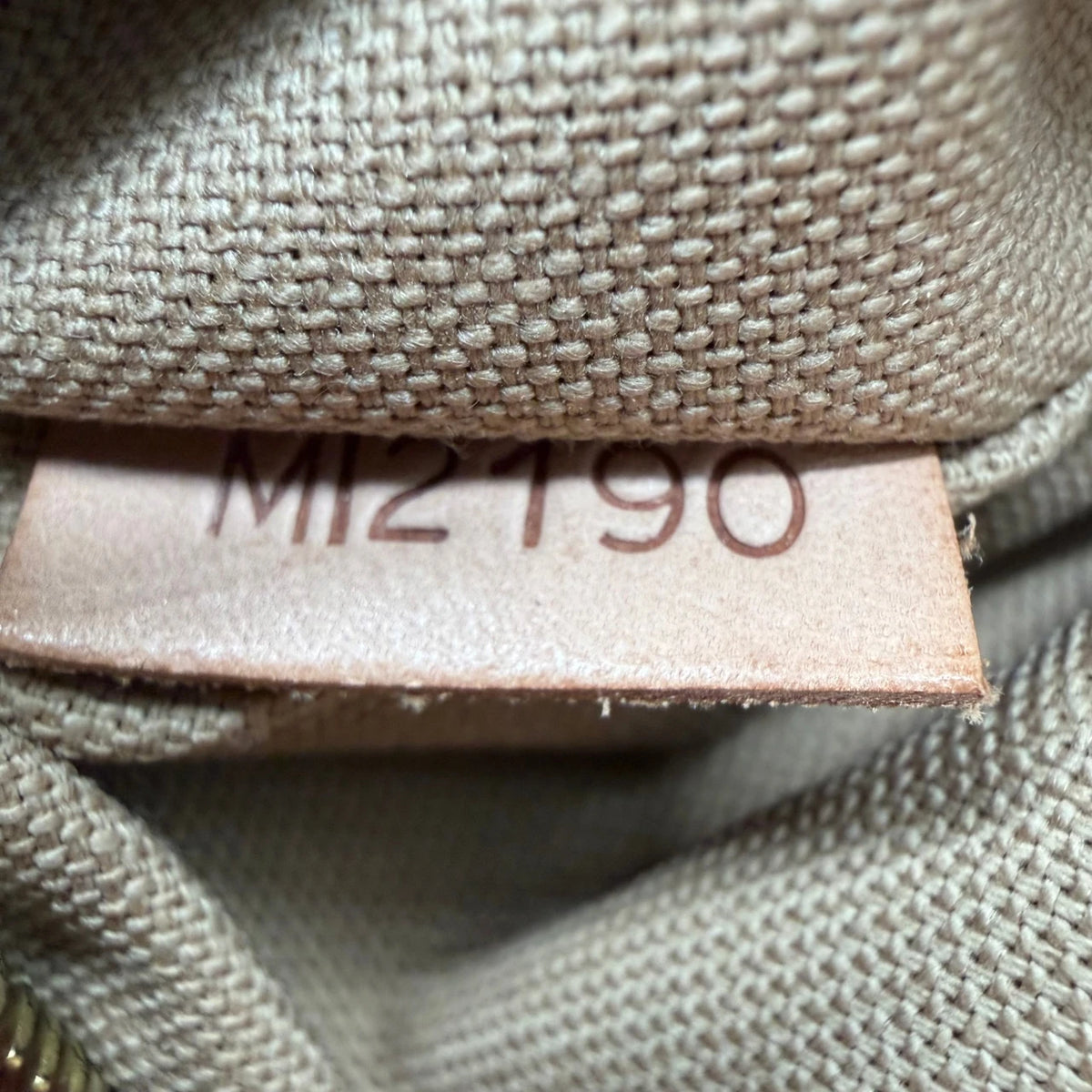 Louis Vuitton Schultertasche Delightful MM monogram braun – Datumscode im Detail