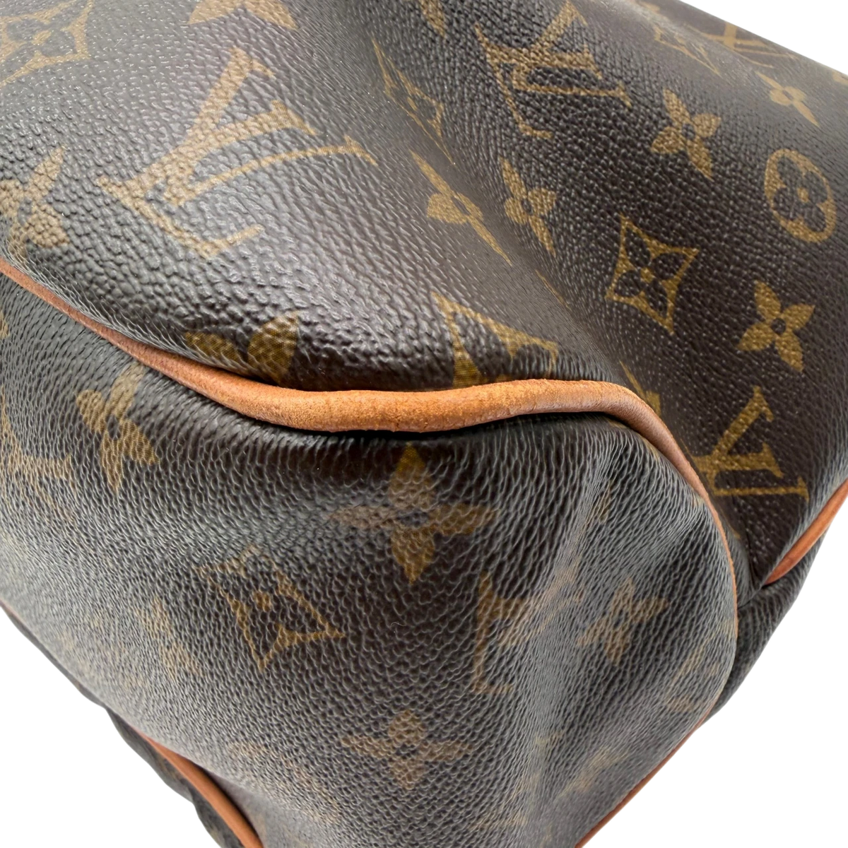 Louis Vuitton Schultertasche Delightful MM monogram braun – Ecken im Detail