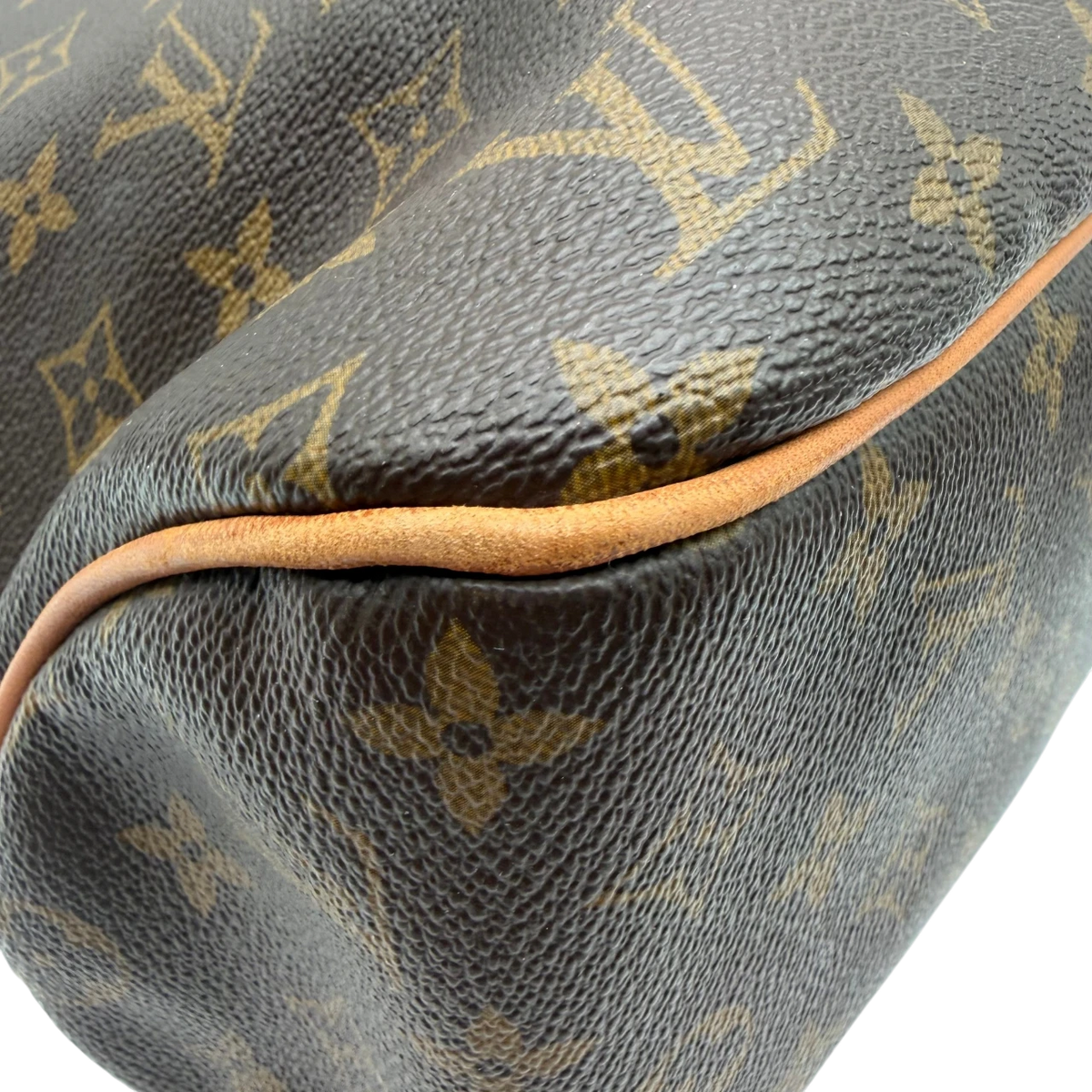Louis Vuitton Schultertasche Delightful MM monogram braun – Ecken im Detail